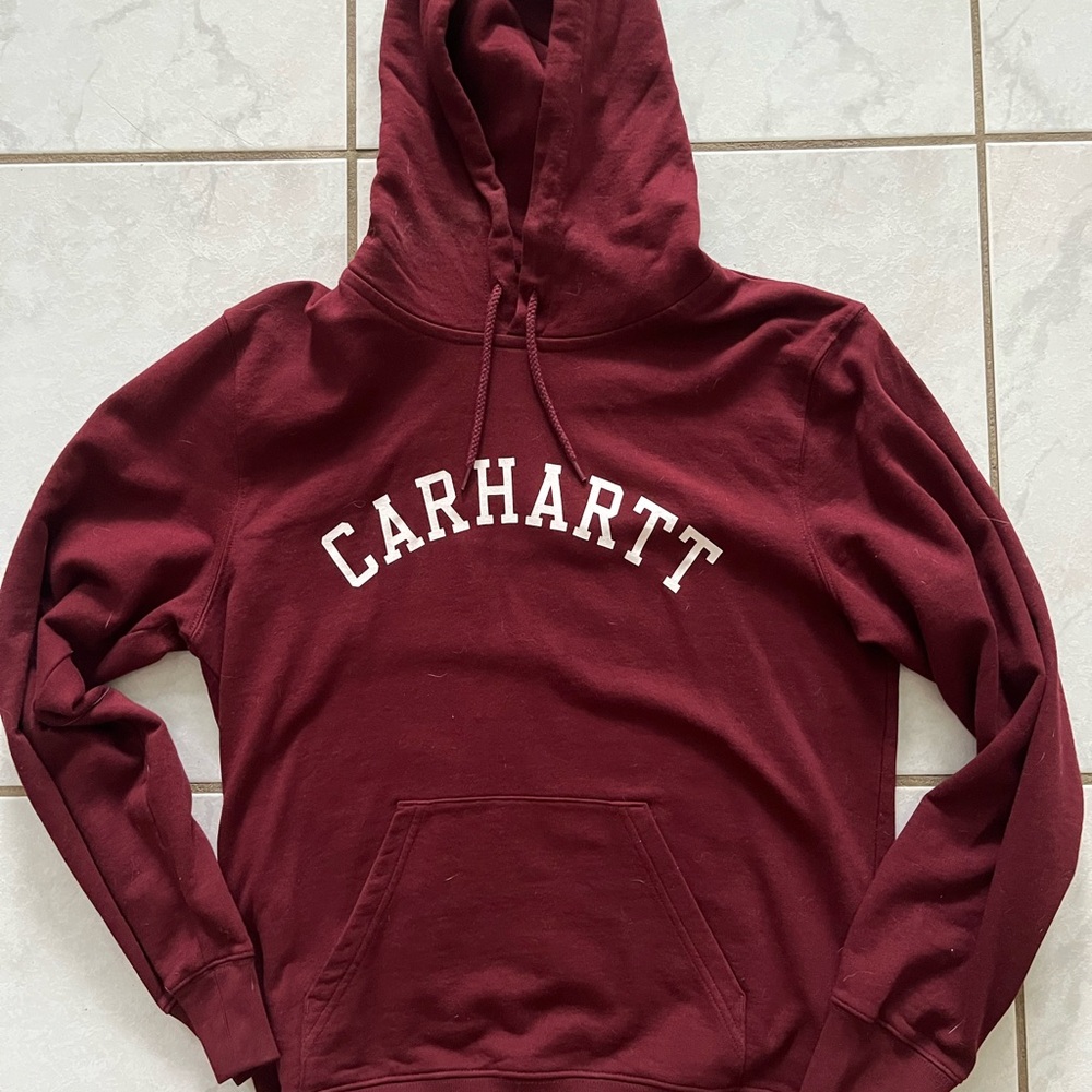 Carhartt Burgundy Hoodie